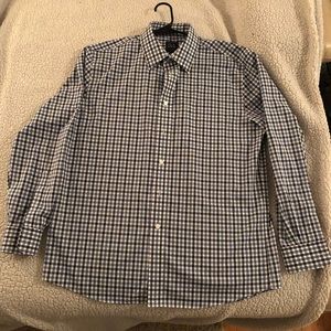 Jos. A Bank Plaid Traveler Button Up!